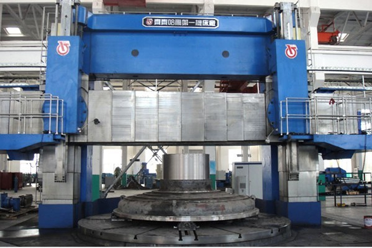 偉華機械5M重型大立車加工